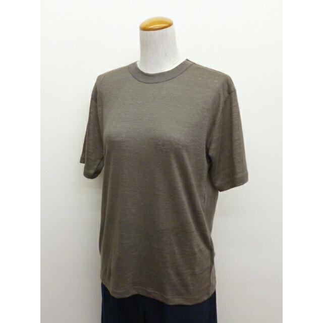 マオメイド mao made Tシャツ 半袖 カットソー ニット プルオーバー クルーネック ベルギー リネン 麻 100% 無地 日本製 2026年春夏の新色入荷 CP セール | mao made | 04