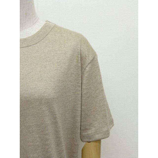 マオメイド mao made Tシャツ 半袖 カットソー ニット プルオーバー クルーネック ベルギー リネン 麻 100% 無地 日本製 2026年春夏の新色入荷 CP セール | mao made | 08