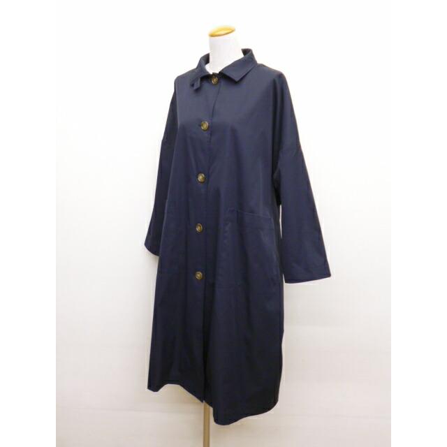 マオメイド mao made コート ロング ステンカラー スプリング オーバー サイズ  ヴィンテージ ツイル 撥水加工 ポリエステル ライト アウター 2026年春夏物 | mao made | 03