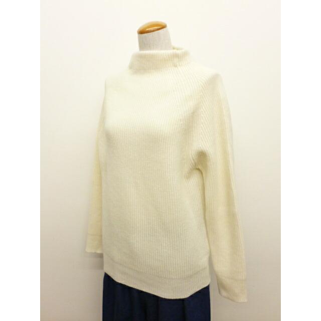 NARU ナル／タスマニアラムボックスニット／アイボリー／ウール100%／日本製 NARU ナル タスマニアラムボックスニット アイボリ ウ ル100 日本製