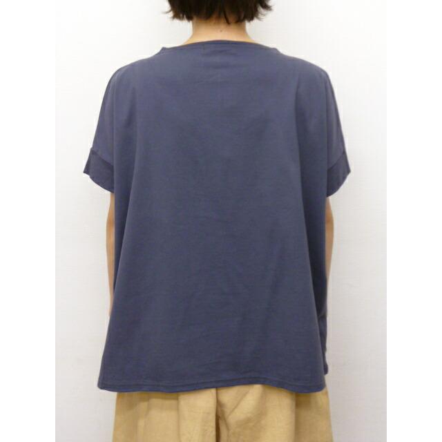 NARU ナル Tシャツ カットソー ワイド 無地 半袖 プルオーバー 天竺 コットン 綿 100% 日本製 コンフィーシャツ | NARU | 02