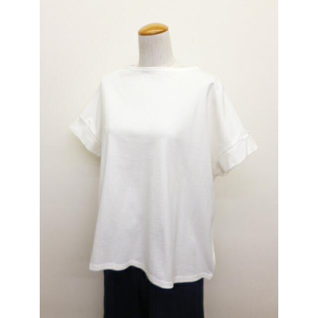 NARU ナル Tシャツ カットソー ワイド 無地 半袖 プルオーバー 天竺 コットン 綿 100% 日本製 コンフィーシャツ | NARU | 03