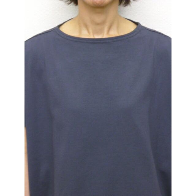 NARU ナル Tシャツ カットソー ワイド 無地 半袖 プルオーバー 天竺 コットン 綿 100% 日本製 コンフィーシャツ | NARU | 08
