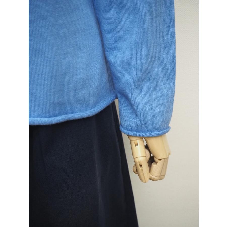 マオメイド mao made ニット セーターカーディガン 前後 2WAY クルーネック プルオーバー コットン 綿 100% 平編み レディース 2026年秋冬の新色入荷 |  | 12