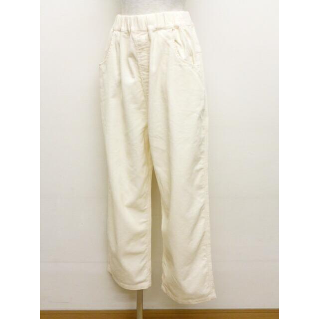 NARU ナル パンツ コーデュロイ ワイド ストレート イージー パンツ ウエスト ゴム ノッポパンツ 綿 100% 日本製 | NARU | 04