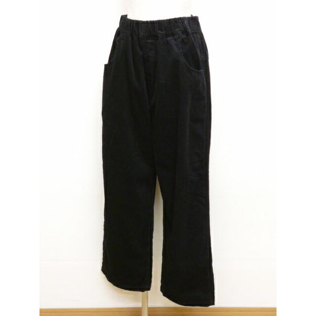NARU ナル パンツ コーデュロイ ワイド ストレート イージー パンツ ウエスト ゴム ノッポパンツ 綿 100% 日本製 | NARU | 07