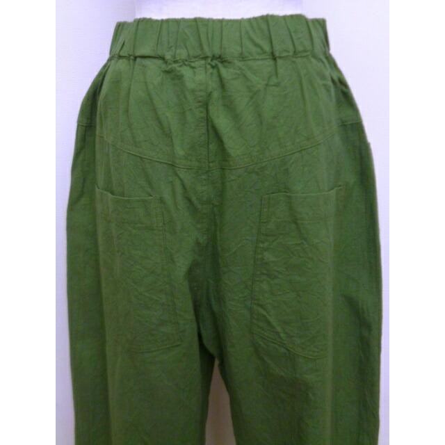 その他 naru pou NARU（ナル） パンツ ワイド イージーパンツ シーチング ハンド