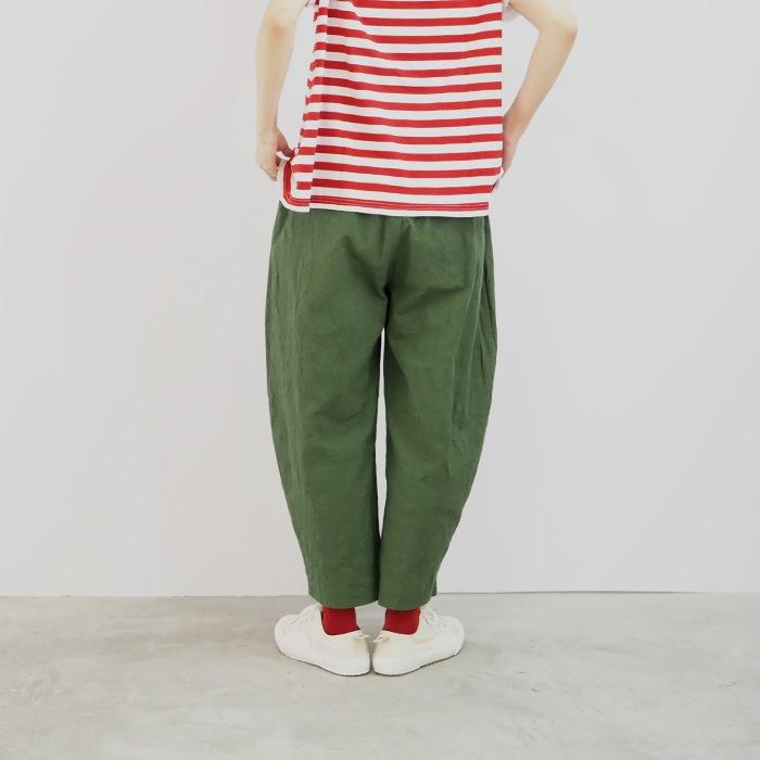 NARU ナル ラップボールパンツ コットン イージーパンツ 日本製 NARU（ナル） パンツ イージーパンツ ウエスト ゴム シーチング ハンド