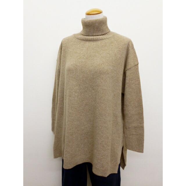 NARU ナル セーター ニット タートル ネック ワイド Aライン プルオーバー タスマニア ラム ウール 100% 日本製 レディース アラスカニット | NARU | 05