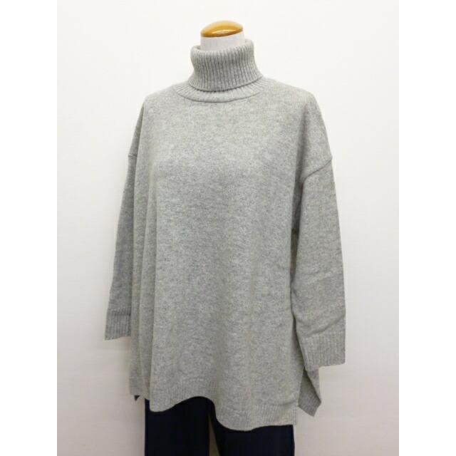 NARU ナル セーター ニット タートル ネック ワイド Aライン プルオーバー タスマニア ラム ウール 100% 日本製 レディース アラスカニット | NARU | 06