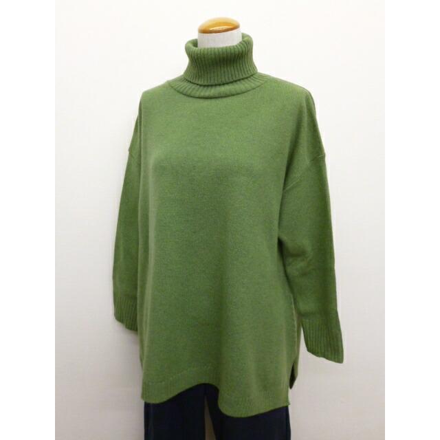 NARU ナル セーター ニット タートル ネック ワイド Aライン プルオーバー タスマニア ラム ウール 100% 日本製 レディース アラスカニット | NARU | 07