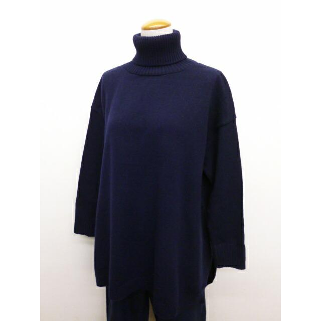 NARU ナル セーター ニット タートル ネック ワイド Aライン プルオーバー タスマニア ラム ウール 100% 日本製 レディース アラスカニット | NARU | 08