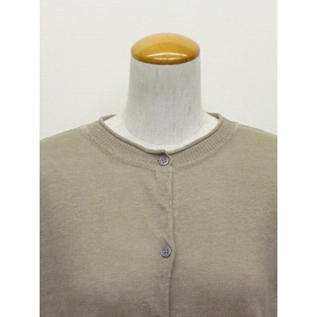 mao made（マオメイド） カーディガン リネン 麻 100% UVカット ニット