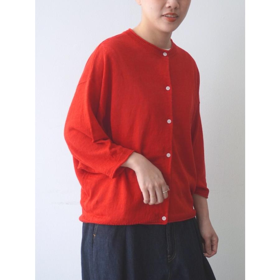 新品❣️mao made マオメイド ワイドカーディガン 麻100% 15400円 mao made（マオメイド） カーディガン リネン 麻 100% UVカット ニット