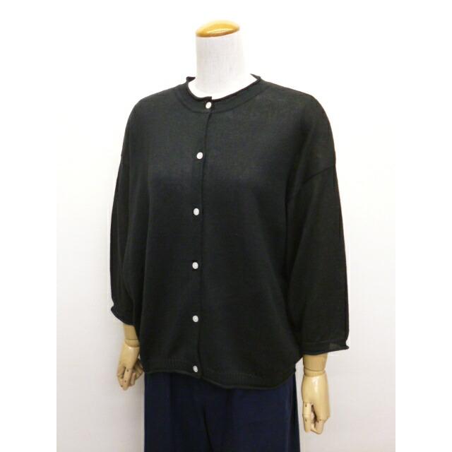 mao made（マオメイド） カーディガン リネン 麻 100% UVカット ニット