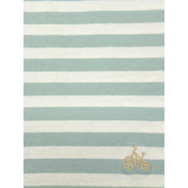 Bliss bunch ブリスバンチ Tシャツ カットソー 半袖 ボーダー ラグラン 刺繍 入り 綿 100% リサイクル コットン tbn1007 | Bliss bunch | 15
