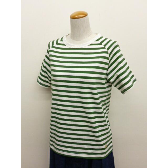 Bliss bunch ブリスバンチ Tシャツ カットソー 半袖 ボーダー ラグラン 刺繍 入り 綿 100% リサイクル コットン tbn1007 | Bliss bunch | 07