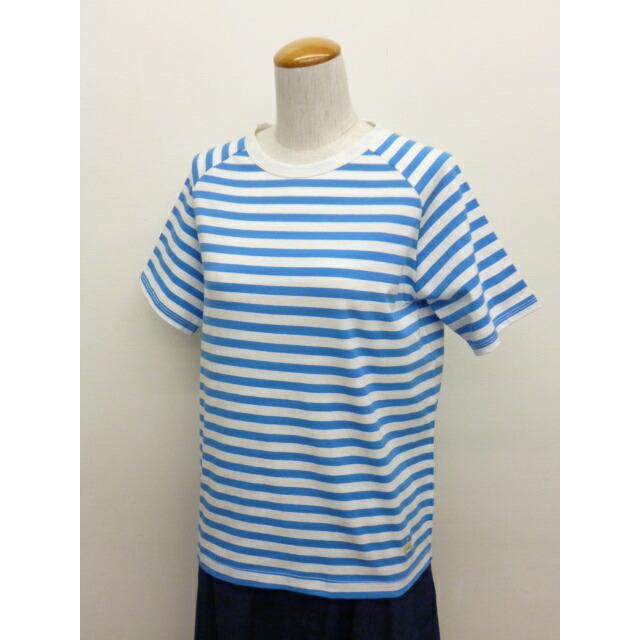 Bliss bunch ブリスバンチ Tシャツ カットソー 半袖 ボーダー ラグラン 刺繍 入り 綿 100% リサイクル コットン tbn1007 | Bliss bunch | 08
