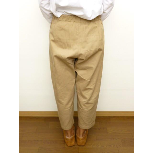 D*g*y dgy ディージーワイ クロップド パンツ ストレート ルーズ リラックス タック ツイル 綿 100% 8分丈 9分丈 | D*g*y | 02