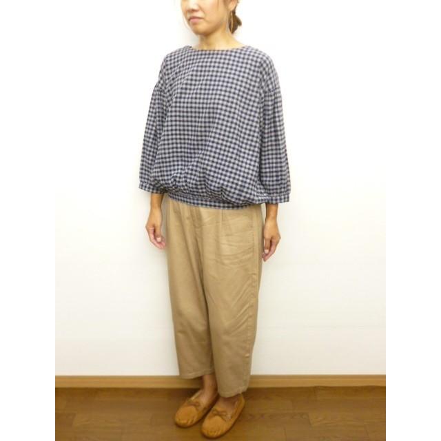 D*g*y dgy ディージーワイ クロップド パンツ ストレート ルーズ リラックス タック ツイル 綿 100% 8分丈 9分丈 | D*g*y | 03