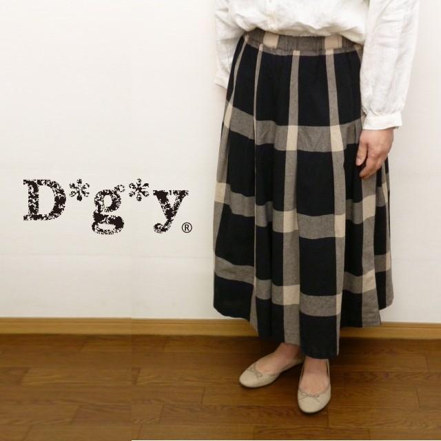 Dgy ガウチョパンツ 綿ビエラブロックチェック D*g*y dgy