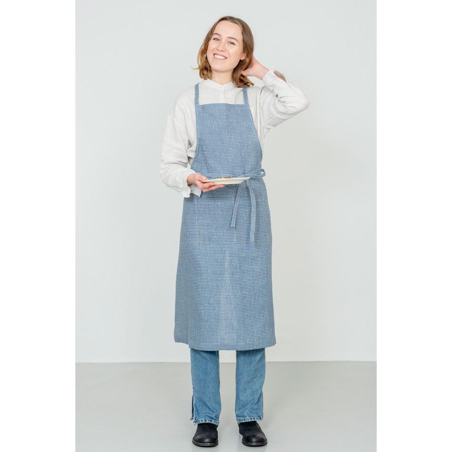 fog linen work（フォグリネンワーク） エプロン リネン 麻 100% フル