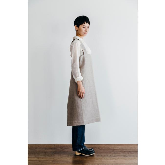 fog linen work フォグリネンワーク エプロン リネン 麻 100