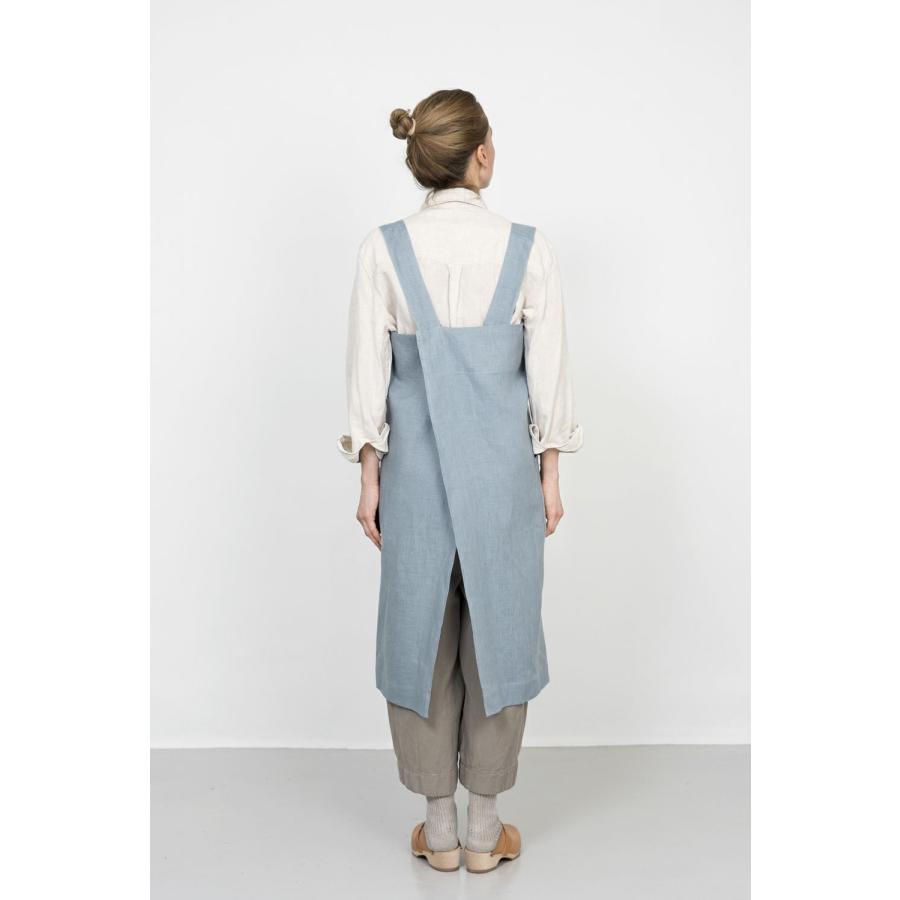 fog linen work（フォグリネンワーク） エプロン リネン 麻 100
