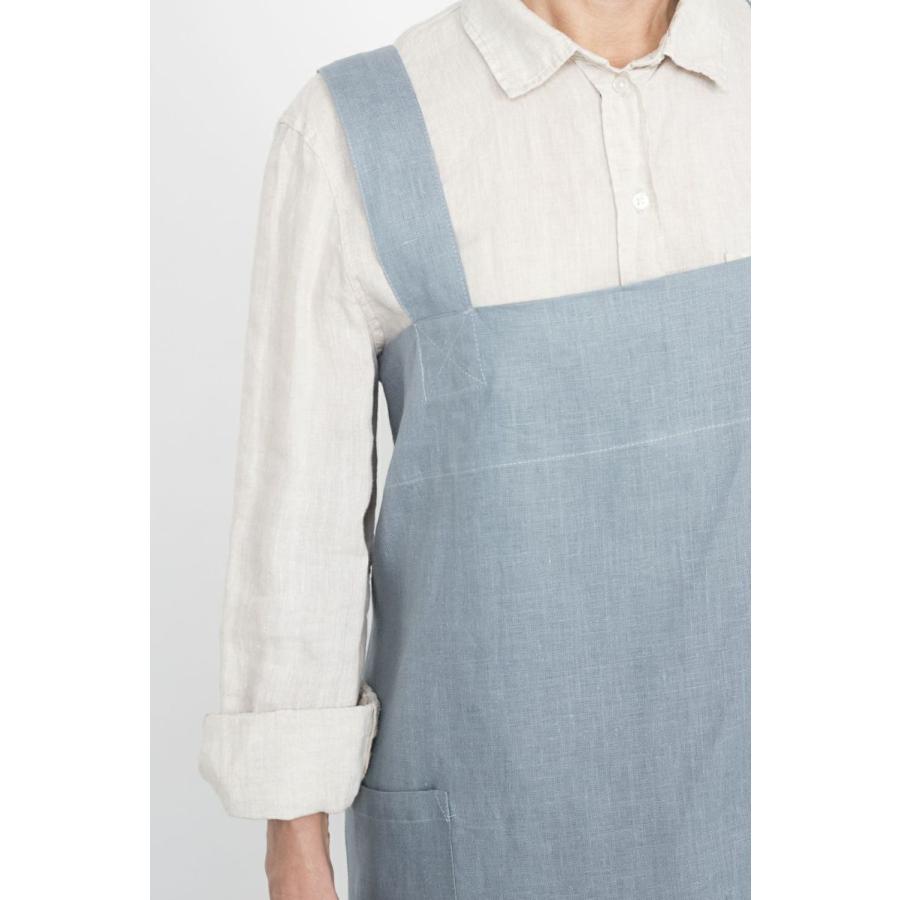 fog linen work（フォグリネンワーク） エプロン リネン 麻 100