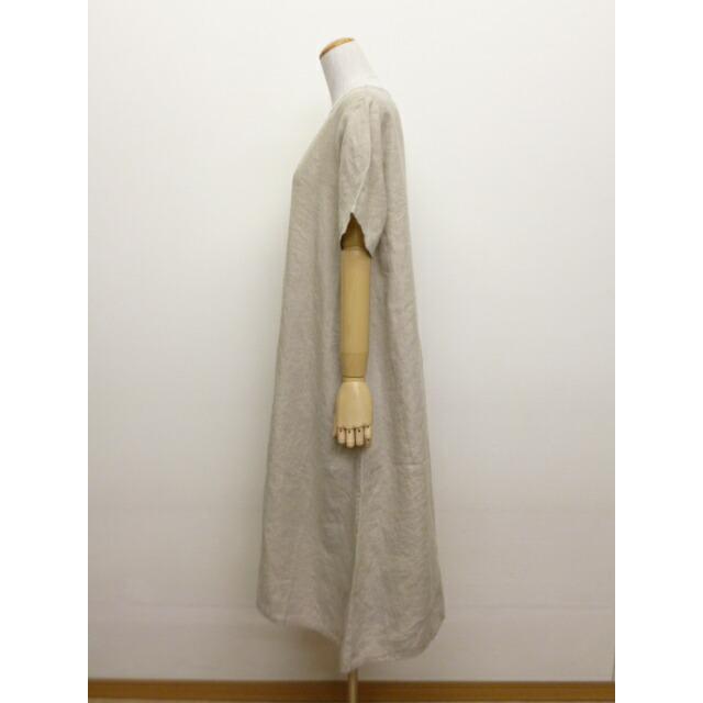 SO エスオー ワンピース 半袖 リネン 麻 100% クルーネック ボートネック プルオーバー シンプル Aライン フレアー 定番 2025年春夏の新色入荷 セール sa-0449 | SO(ファッション) | 03