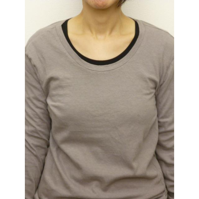 SO エスオー ロンT カットソー 日本製 長袖 Tシャツ ロンティー ロング