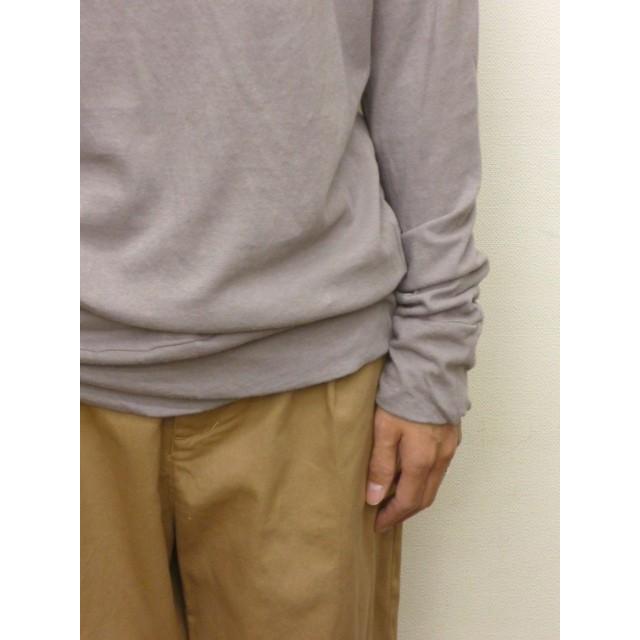 SO エスオー ロンT タートル ネック 綿 100 % 日本製 カットソー ロング 長袖 Tシャツ プルオーバー ラフィー ガーゼ セール | SO(ファッション) | 12