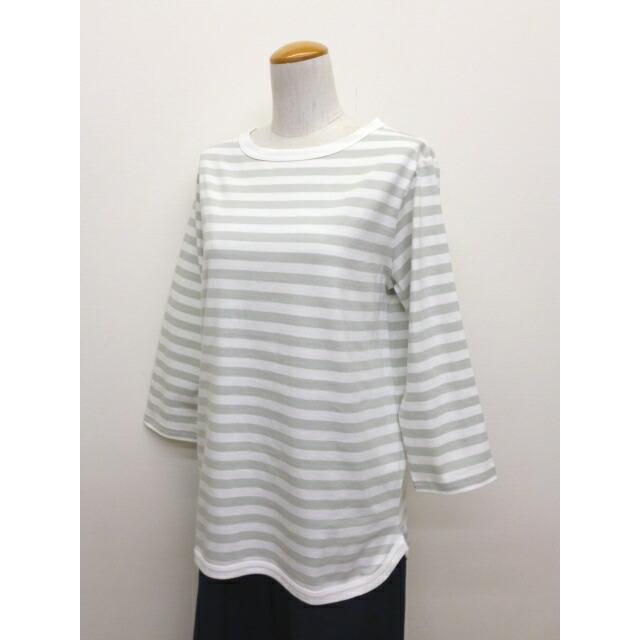 SO エスオー 7分袖 Tシャツ カットソー 無地 ボーダー ロンT