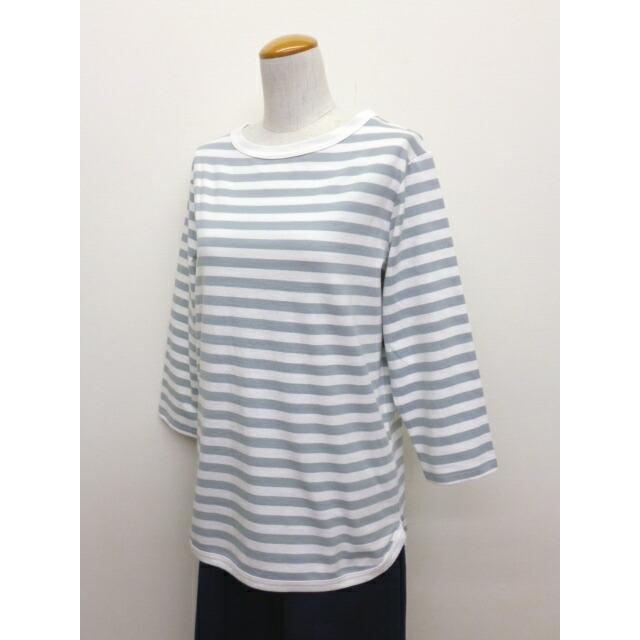 SO エスオー 7分袖 Tシャツ カットソー 無地 ボーダー ロンT