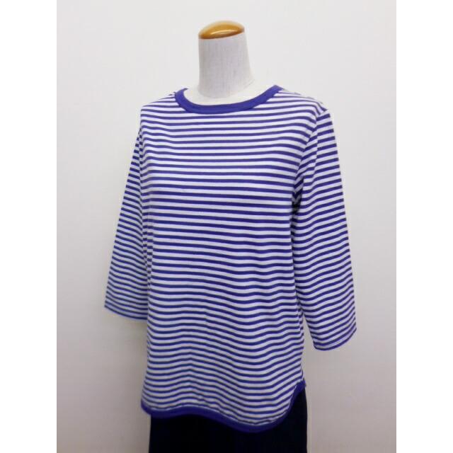 SO エスオー 7分袖 Tシャツ カットソー 無地 ボーダー ロンT