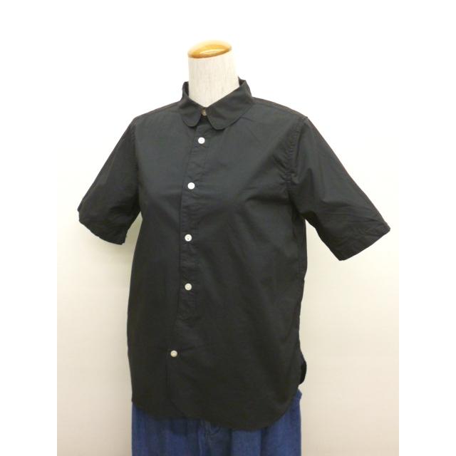 SO(ファッション) SO エスオー シャツ ブラウス 半袖 丸襟 ラウンド  