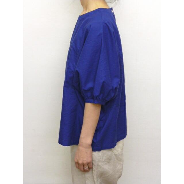 サンバレー SUNVALLEY シャツ ブラウス プルオーバー ドルマン スリーブ 5分袖 オックス オックスフォード 綿 100% 日本製品染め 2025年春夏物 セール | SUN VALLEY | 01