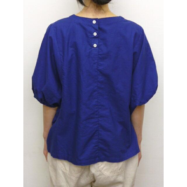 サンバレー SUNVALLEY シャツ ブラウス プルオーバー ドルマン スリーブ 5分袖 オックス オックスフォード 綿 100% 日本製品染め 2025年春夏物 セール | SUN VALLEY | 02