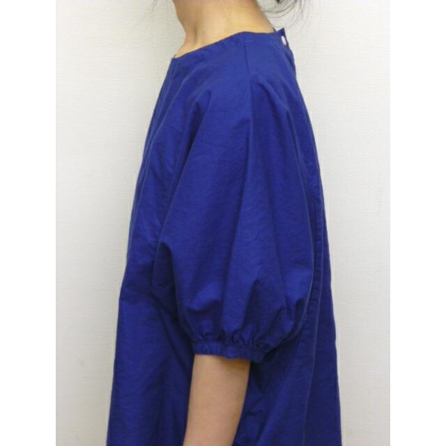 サンバレー SUNVALLEY シャツ ブラウス プルオーバー ドルマン スリーブ 5分袖 オックス オックスフォード 綿 100% 日本製品染め 2025年春夏物 セール | SUN VALLEY | 08