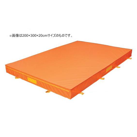 HR850 カラーウレタンマット２００×４００×５０ 色：オレンジ