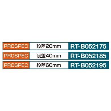【アウトレット品】 2021年度製品・販売終了｜RT-B052175 Pプレート　PROSPEC（2段式　段差20mm　プラ台付） 【KUE9862702820】(34654円)