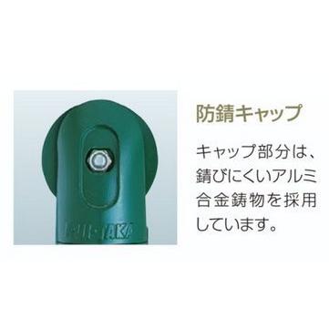 RT-T070301 テニスポスト(鉄製丸型 SUSウインチ付)|ecseft|03