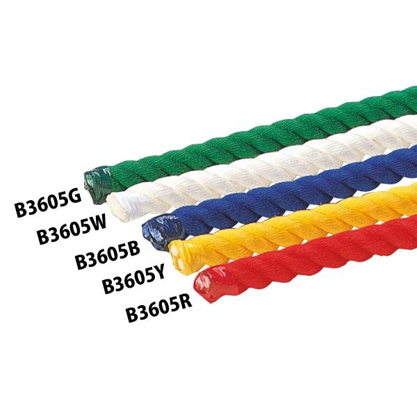 B3605B カラー綱引ロープ３６ 青 ※１ｍ当たり
