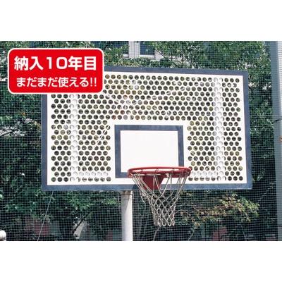 RT-B062130 バスケットゴール単柱式 アルミパンチング 一般用 : EC