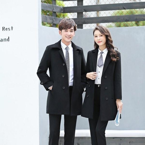 気質アップ コート ダブルブレスト ビジネススーツ メンズ レディース 紳士服 Ol おしゃれ 秋冬 細身 結婚式 オフィス フォーマル オシャレ 最高の Creativelimelight Com