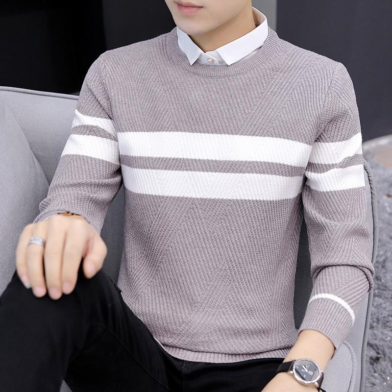 再値下げ ニットセーター メンズ 長袖 クルーネック カッコイイ ファッション プルオーバー インナー 男性用 トップス おしゃれ プレゼント対象商品 Centrodeladultomayor Com Uy