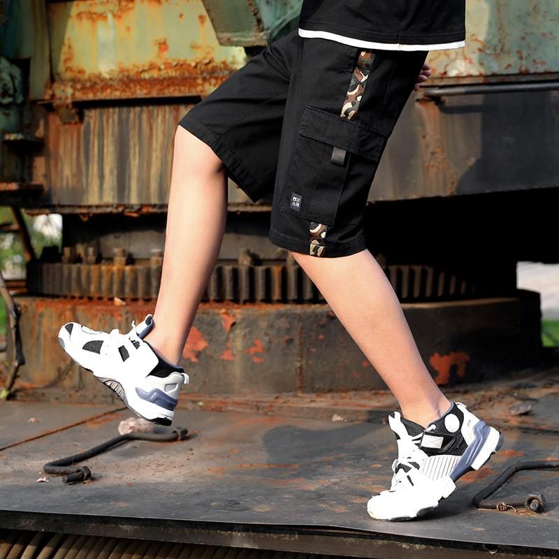 ボトムス メンズ ハーフパンツ ショートパンツ 短パン 半ズボン コットン アウトドア 夏向き 運動 スポーツウェア カジュアル 韓国 ポケット 切 Ec Ecshop 通販 Yahoo ショッピング