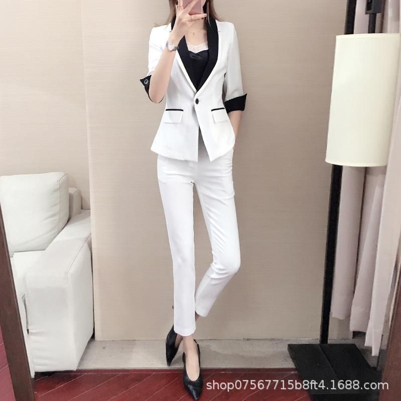 スーツ レディース パンツスーツ ビジネス リクルートスーツ Ol テーラード ホワイト セットアップ 女性 面接 2点セット フォーマル Ec Ecshop 通販 Yahoo ショッピング