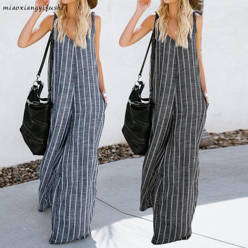 最大69 オフ サロペット レディース オーバーオール マキシ丈 ロング丈 ボトムス ストライプ柄 着痩せ ガウチョパンツ ゆったり カジュアル おしゃれ