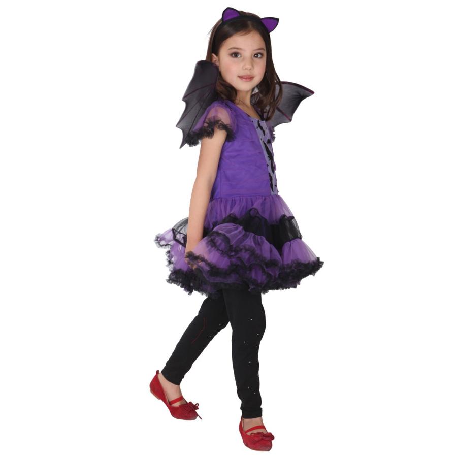 ハロウィン 衣装 子供 女の子 コウモリ 魔女 悪魔 コスプレ ハロウィン 仮装 キッズ ハロウィーン 子供 コスプレ コスチューム 魔法使い キッ Ec4755 Ecshop 通販 Yahoo ショッピング